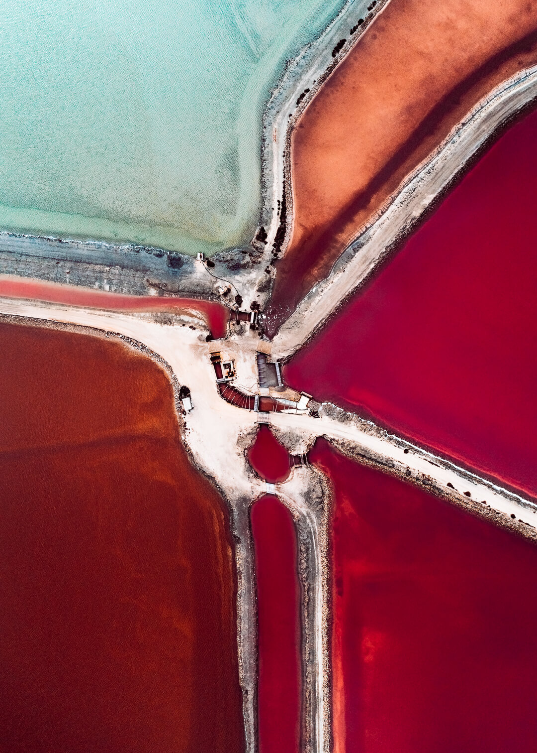 Microalgae cultivation ponds